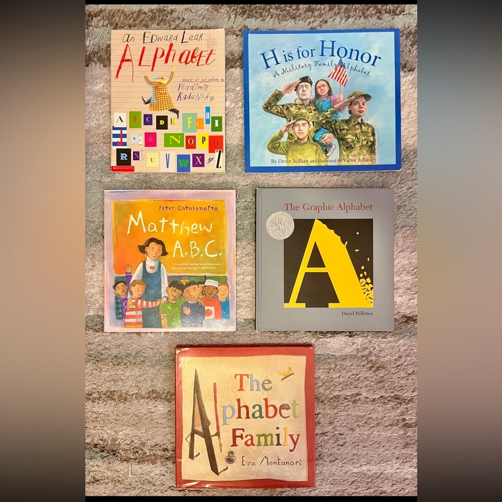 Alphabet Book Bundle (5 Books)